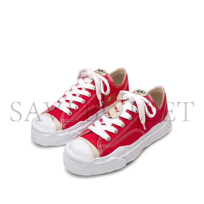 Ma*s*n mihara yasuhiro hank og sole canvas low top sneaker a05fw702